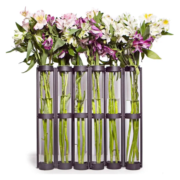 Danya B Tall Six Tube Hinged Vase