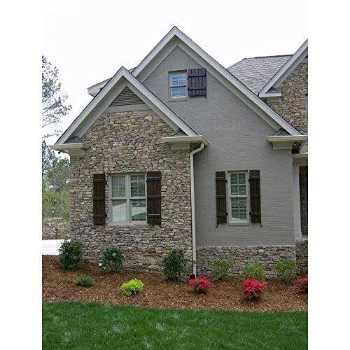 Ekena Millwork CWB15X051WHC 15x22W x 51x22H Exterior Four Board (2 Batten) Composite Board-n-Batten Shutters (Per Pair) - White