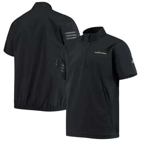 Adidas Provisional Short Sleeve Rain Jacket - Black - Medium