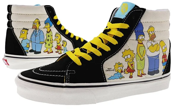 Vans x The Simpsons 1987-2020 Sk8-Hi Shoes - 10