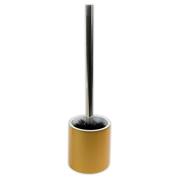 Nameeks Yu33 Gedy Free Standing Toilet Brush Holder - Blue, Gold