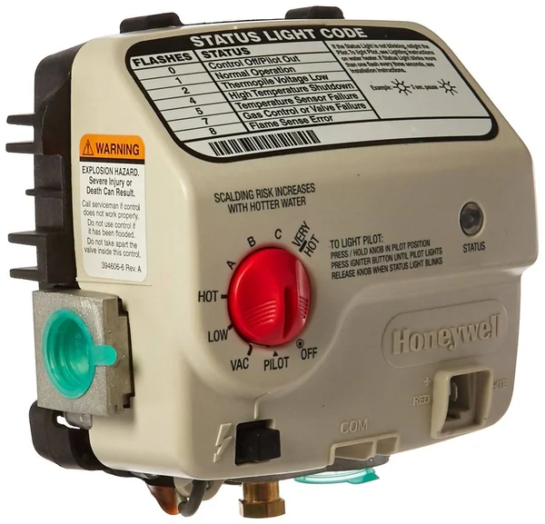 Reliance Water Heater Honey LP Gas Valve