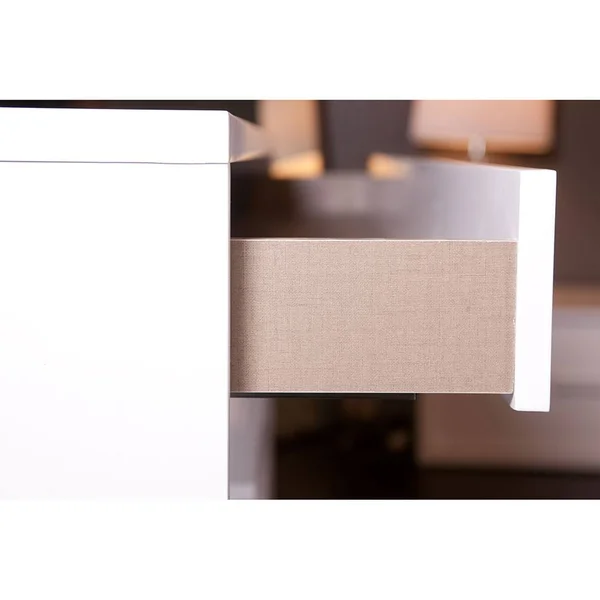 Modloft Jane Left-Facing Nightstand - Glossy White