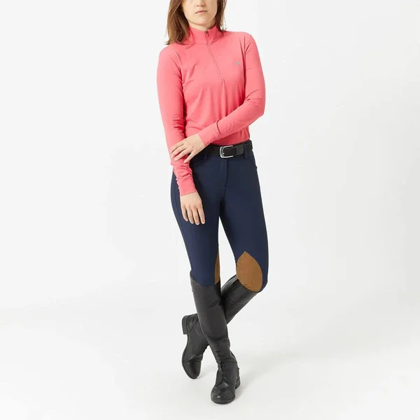 RJ Classics Gulf Low Rise Front Zip Breeches - Sand/Brown