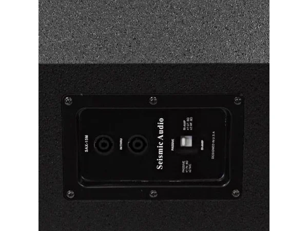 Seismic Audio Compact 12 inch 2-Way Coaxial Floor, Stage Monitor with Titanium Horn - 250W SAX-12M