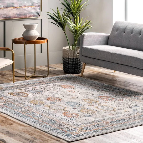 nuLOOM Jovi Transitional Tribal Print Area Rug - 6& 7x22 x 9& - Beige