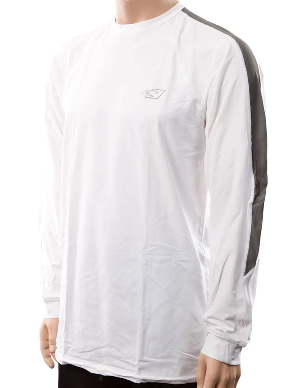 O&Neill Men's Tech 24/7 Long Sleeve Sun Shirt King 3X Tall White/Graphite (4242) - Size: King 3XL Tall
