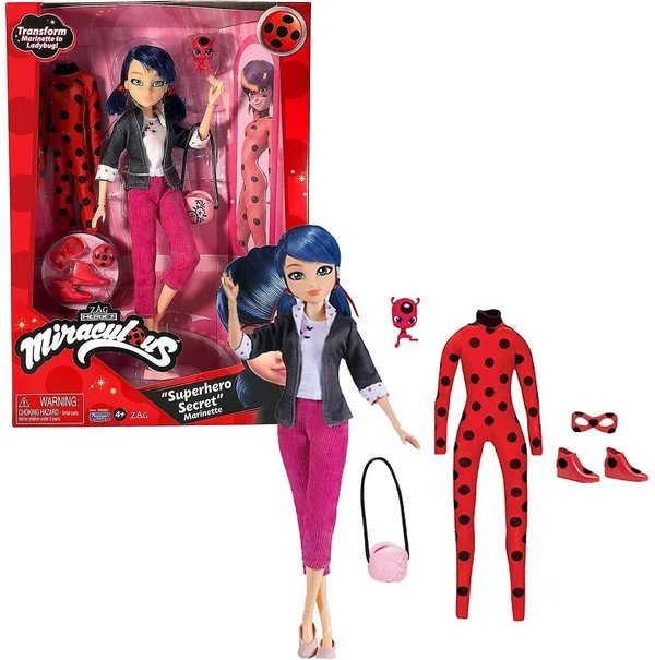 Miraculous P50355 Superhero Secret Fashion Doll