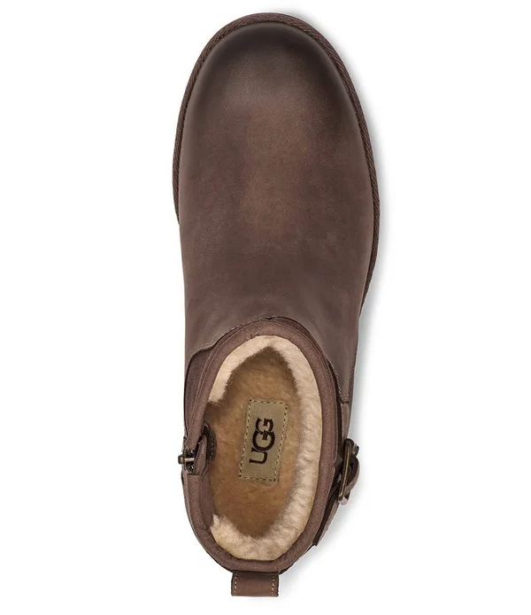 Ugg Women's Selima Black Waterproof Leather