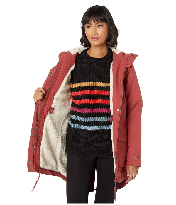 Volcom Walk on by 5K Parka Women's- Auburn