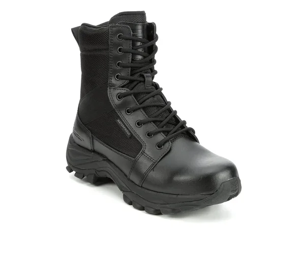 Men's Bates Fuse 8 inch Waterproof Work Boots in Black Size 9 Wide