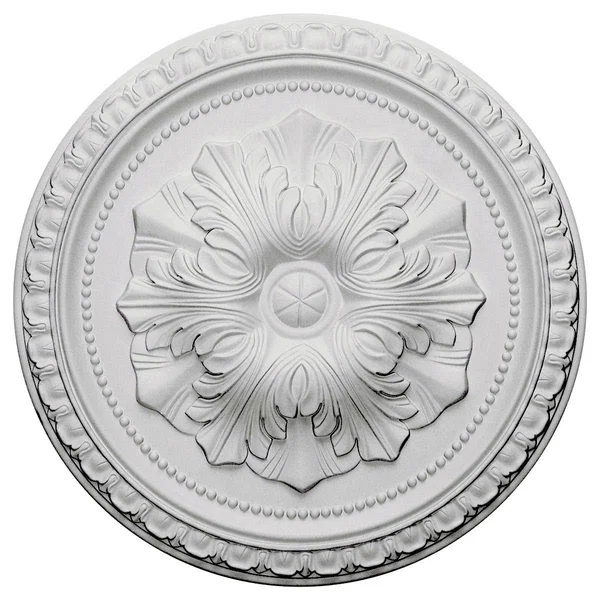 18x22OD x 1 3/8x22P Richmond Ceiling Medallion (Fits Canopies Up to 2 5/8x22) - Hand-Painted Brushed Mahogany