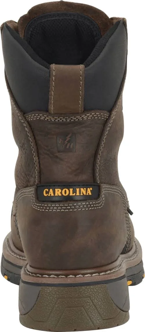 Men's Carolina CA2559 8 inch WorkFlex Composite Toe Work Boot, Size: 10.5, Brown