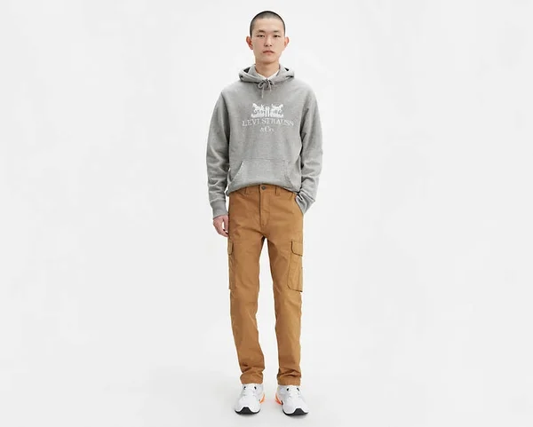 Levi&s 502 Taper Fit Hybrid Cargo Pants - Men's - Desert Boots 34x32