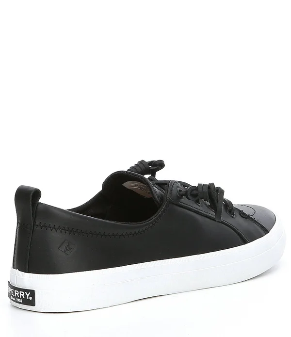 Sperry Top-Sider Crest Vibe Leather 7 Women's Black