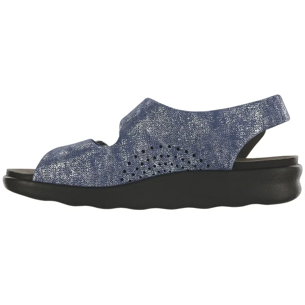 SAS Relaxed (Silver/Blue) Women's Shoes
