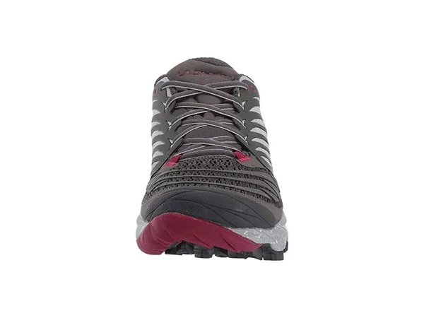 La Sportiva Women's Akasha Shoe - 37.5 - Carbon, Beet