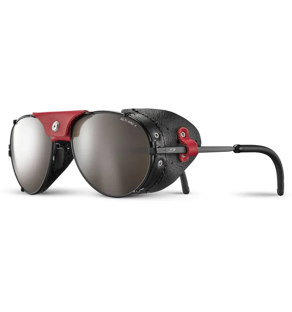 Julbo Cham Sunglasses - One Size - Black/Red/Alti Arc 4+