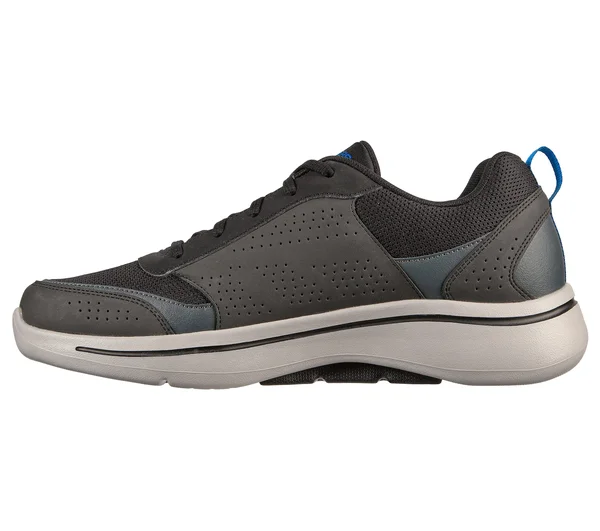 Skechers GOwalk Arch Fit - Recharge Black/Blue - Size 9.0