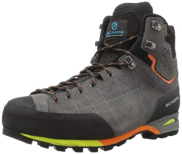 Scarpa Men's Zodiac Plus GTX Boot - 40 - Shark/Orange