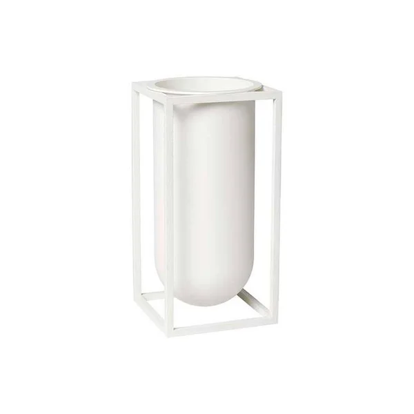 by Lassen - Flora Kubus Vase - Black