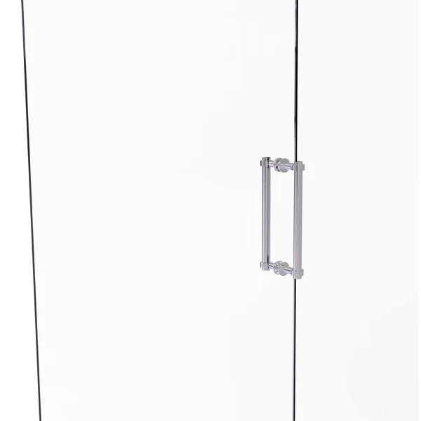 Allied Brass Contemporary 12 inch Back to Back Shower Door Pull Polished Chrome 404-12BB