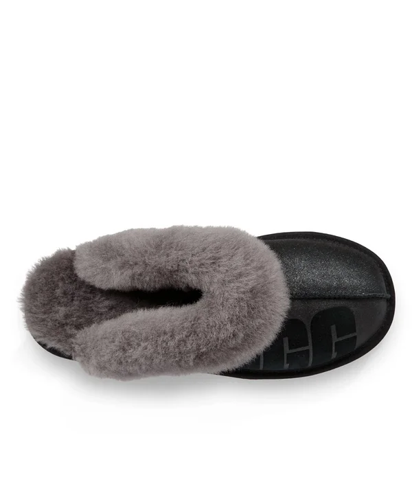 Ugg - Women's Coquette Sparkle Slippers - Black - US 6