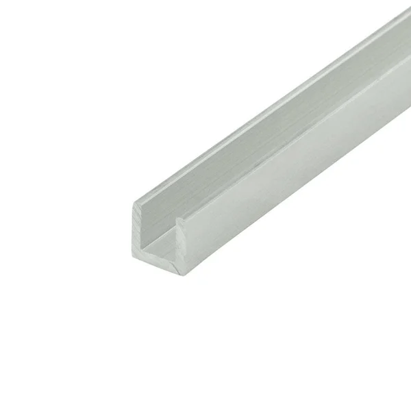 Outwater Alu257-P Polished Finish 1/4 inch Inside Dimension Mldg Aluminum U-Channel/C-Channel 48 inch Lengths (Pack of 3)