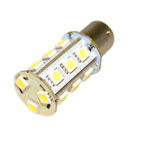 10x Hqrp 1141 1156 BA15S Natural White 18-SMD Bulb RV/Camper LED Interior Light