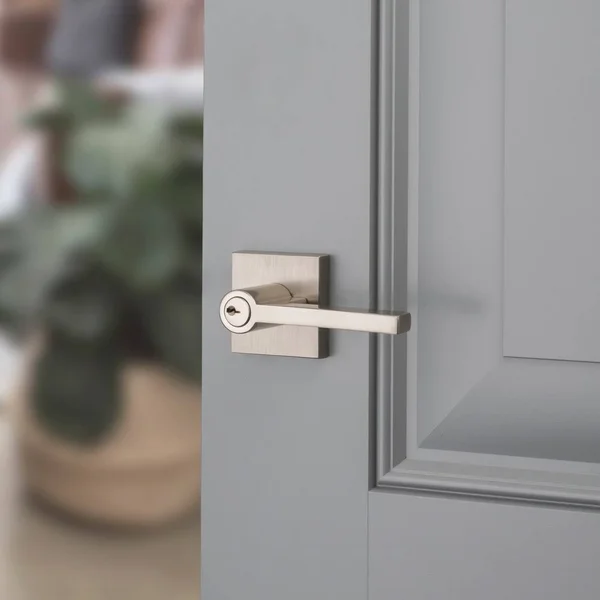 Baldwin Ensqurcsr141 Square Keyed Entry Lever