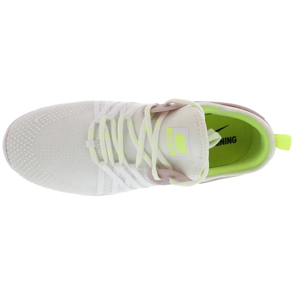 Nike Free TR 7 Training Shoes - 8M - White - Metallic Silver