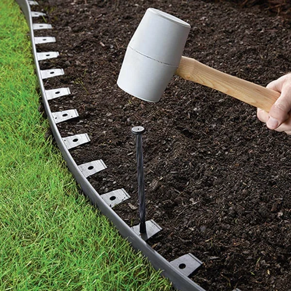 Easyflex 100-ft Black Plastic Landscape Edging Roll - 3000-100C