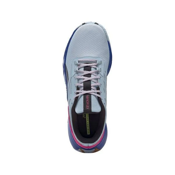 Reebok Nanoflex TR Grey/Pink Women's Training Shoes, Size: 5.5