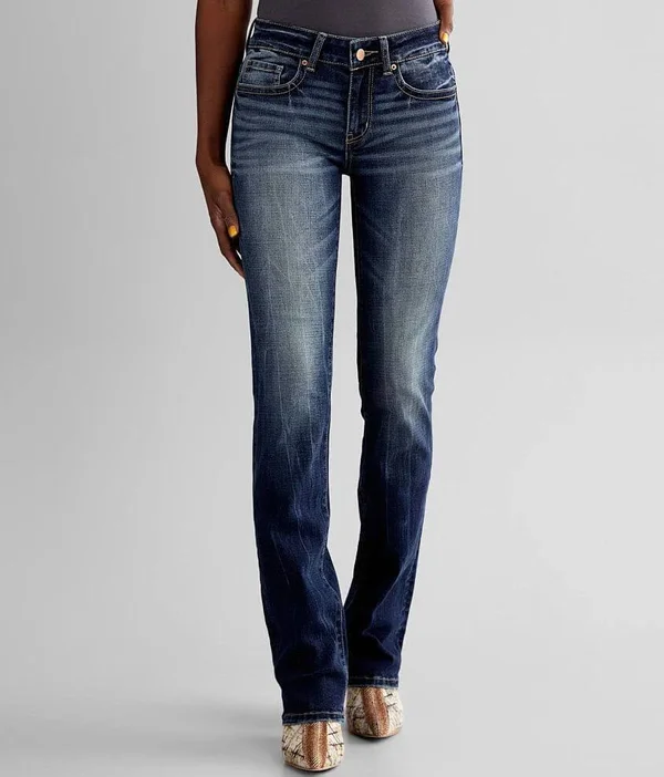 Bke Stella Tailored Boot Stretch Jean - Blue 25/37 - Women's