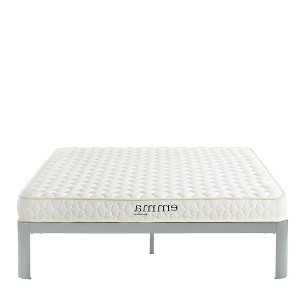 America Luxury Modern Contemporary Urban Design Bedroom Twin Size 6inch Mattress - Fabric, White