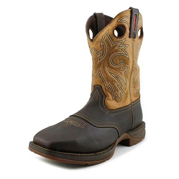 Durango Rebel Men's Waterproof Steel-Toe Western Boots - Size: Medium (13), Brown