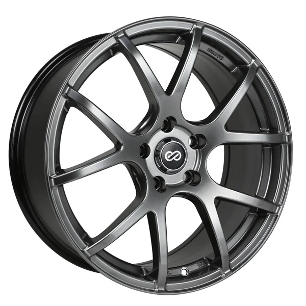 Enkei M52 17x7.5 5x100 45mm Hyper Black Wheel - 480-775-8045HB