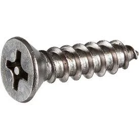 GoVets - Tamperproof Screw Co Inc #14 x 1-3/4x22 Security Sheet Metal Screw - Flat Phillips Head - 18-8 Stainless Steel - Pkg of