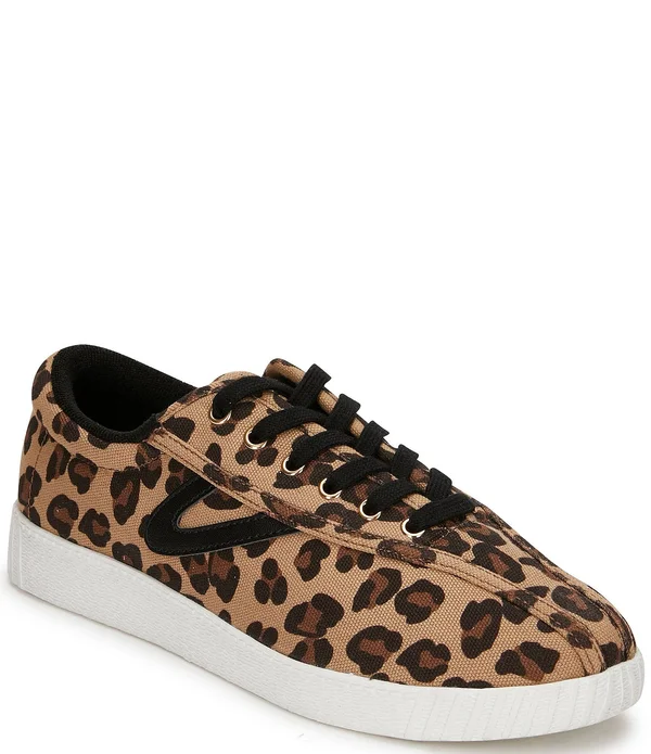 Tretorn Women's Nylite Plus Leopard Sneakers - Leopard - Size 5.5