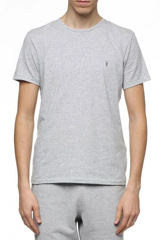 Allsaints Tonic Crew Neck T-Shirt, Grey, XL
