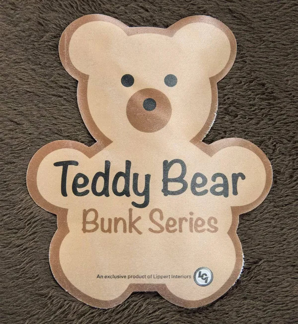 Lippert Teddy Bear Bunk Mattress COVER, Chocolate, 679285