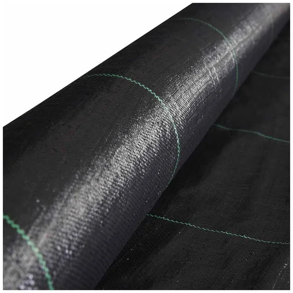 Yescom 4ft x 250ft Landscape Fabric 2.95oz Weed Barrier Woven PP with UV Treated Block Mat Ground Cover Outdoor Garden