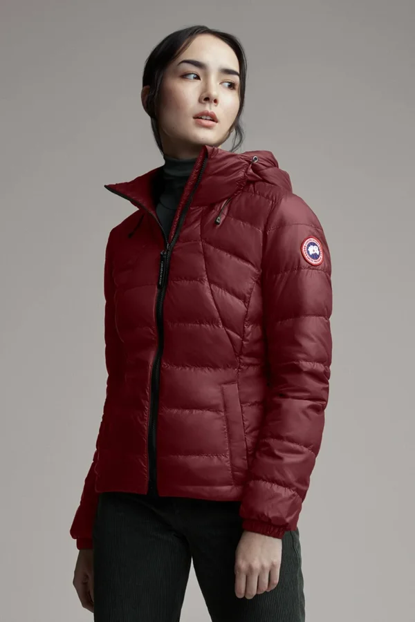Canada Goose Women's Abbott Down Hoody (Women - Bordeaux, XS)