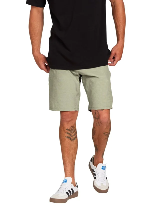 Volcom Frickin SNT Slub Hybrid Shorts - Men's - Seagrass Green 31