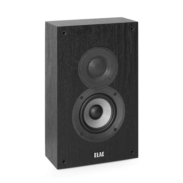 Elac Debut 2.0 OW4.2 On-Wall Speakers, Black (Pair), 4 x 7.9 x 12.8