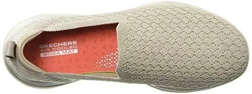 Skechers Women's GOwalk 5 Brave Slip-On, Taupe