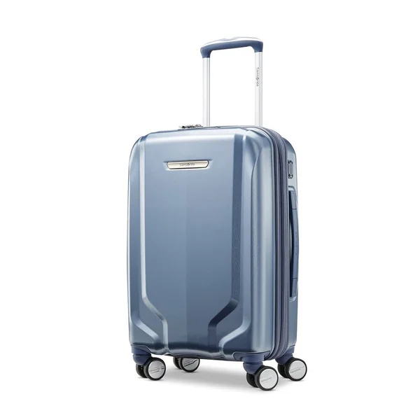Samsonite Lite Lift DLX Hardside Spinner Luggage, Blue, 20 Carryon