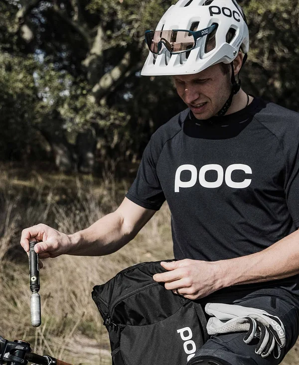 POC Essential Enduro Tee - Uranium Black - Large