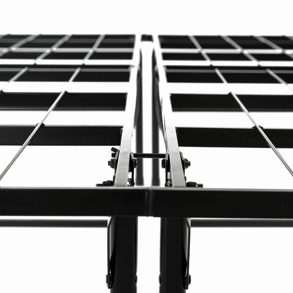 Priage 18-inch High Profile SmartBase Black Platform Bed Frame, Twin XL