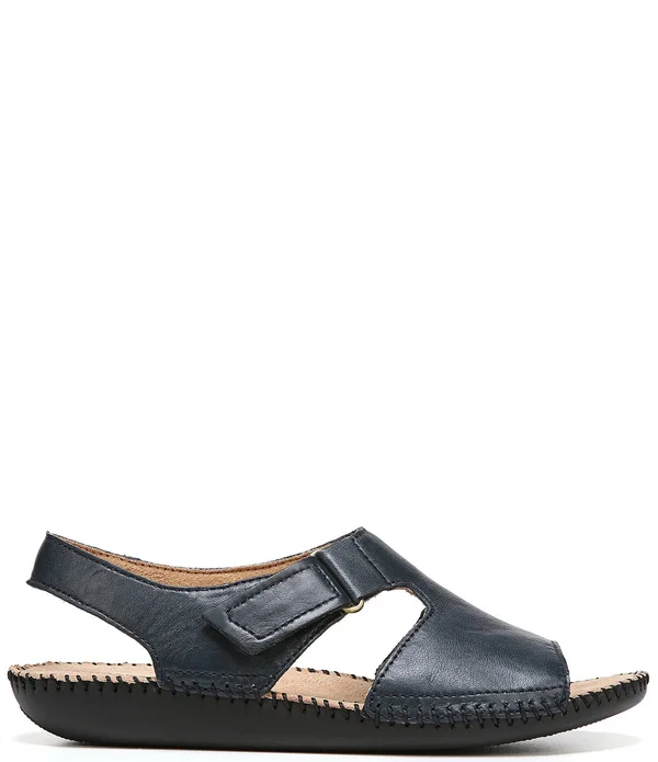 Naturalizer Scout Slingback Sandals - White Leather